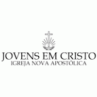 Jovens em Cristo logo vector logo