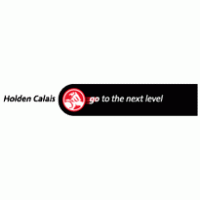 Holden Calais Go to the next level logo vector logo