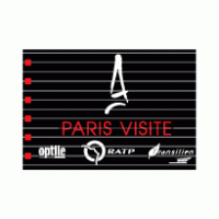 Paris Visite logo vector logo