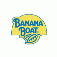 Banana Boat logo vector logo