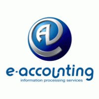 eaccounting logo vector logo