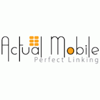 Actual Mobile logo vector logo