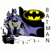 batman_ciudad logo vector logo