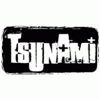 Tsunami Band logo vector logo