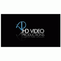 HD video Productions logo vector logo