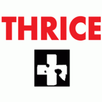 Thrice logo vector logo