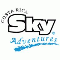 Costa Rica Sky Adventures logo vector logo