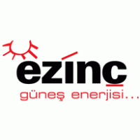 ezinç güneş enerjisi logo vector logo