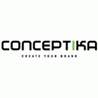 Conceptika logo vector logo