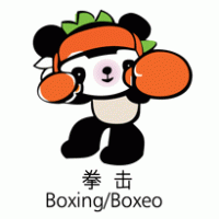 Mascota pekin 2008 (Boxeo) – Beijing 2008 (Boxing) logo vector logo