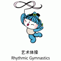 Mascota Pekin 2008 (Gimnasia Rítmica) – Beijing 2008 Mascot (Rhythmic Gymnastics) logo vector logo