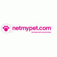 netmypet.com logo vector logo