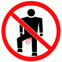 No Farting logo vector logo