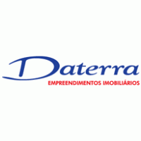 Daterra imóveis logo vector logo