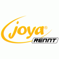 Joya rennt logo vector logo