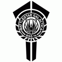 Battlestar Galactica Banner logo vector logo