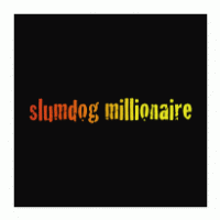 slumdog millionaire (movie) logo vector logo