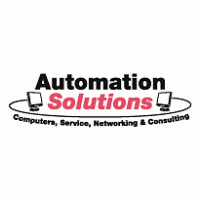 Automation Solutions logo vector logo
