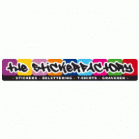 Stickerfactory logo vector logo
