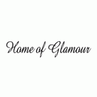 HOME OF GLAMOUR logo vector logo