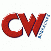 CW Borrachas logo vector logo