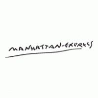 Manhattan Express logo vector logo