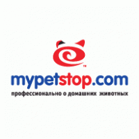 mypetstop.com logo vector logo