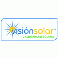 vision solar logo vector logo