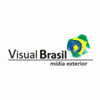VISUAL BRASIL MIDIA EXTERIOR logo vector logo