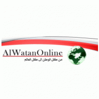 alwatanonline logo vector logo