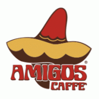 Amigos Caffe logo vector logo