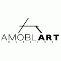 amoblart muebles logo vector logo