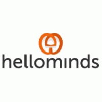 Hello Minds logo vector logo