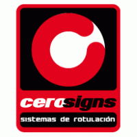 Cero Signs logo vector logo