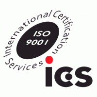 ICS ISO 9001 logo vector logo