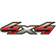 4X4 Toyota Hilux logo vector logo