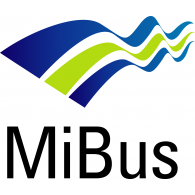 Mi Bus logo vector logo