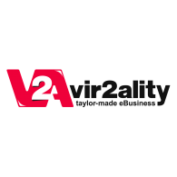 Vir2ality logo vector logo