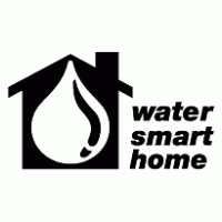 Water Smart Home logo vector logo