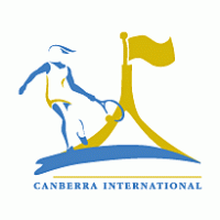 Canberra International logo vector logo