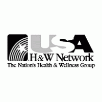 USA H&W Network logo vector logo