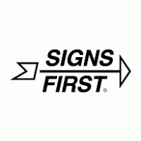Signs First logo vector logo