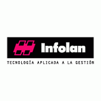 Infolan logo vector logo