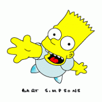 Bart Simpson logo vector logo