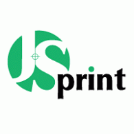 JS Print logo vector logo