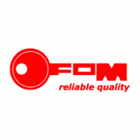 FOM logo vector logo