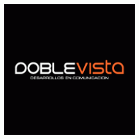 Doblevista logo vector logo