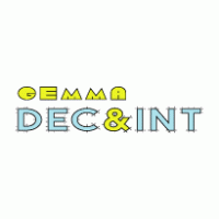 Gemma Dec&Int logo vector logo