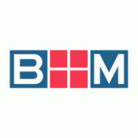 B M logo vector logo