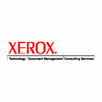 Xerox logo vector logo